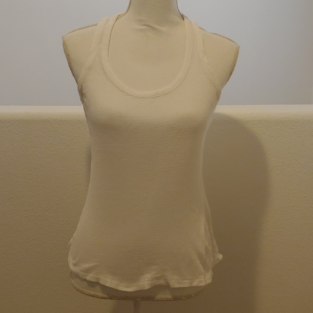 Rag and bone white tank top